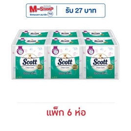 สก๊อตต์คลีนแคร์ป๊อปอัพพิมพ์ลาย (แพ็ก 6 ห่อ) - Scott, ผ้าอนามัย/แผ่นอนามัย