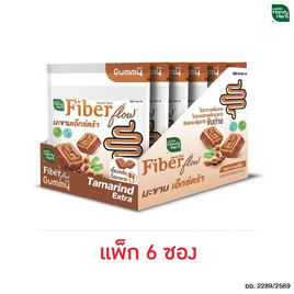 (เเฮนดี้เฮิร์บ ไฟเบอร์โฟลว์) มะขาม เอ็กซ์ตร้า (แพ็ก 6 ซอง) - HandyHerb