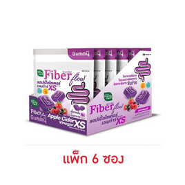 (แฮนดี้เฮิร์บ ไฟเบอร์โฟลว์) ไฟเบอร์ มิกซ์เบอร์รี และแอปเปิ้ลไซเดอร์ เวเนการ์ (แพ็ก 6 ซอง) - แฮนดี้เฮิร์บ