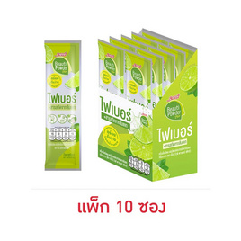 เซ็ปเป้ พาวเดอร์สติกซ์ ไฟเบอร์ กลิ่นมะนาว 6 กรัม (แพ็ก 10 ซอง) - Sappe, Sappe