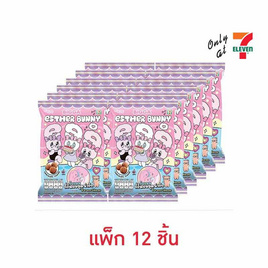 บิ๊กก้า ข้าวโพดอบกรอบรสช็อกโกแลตพร้อมยางรัดผมเอสเธอร์บันนี่ 6 กรัม (แพ็ก 12 ชิ้น) - บิ๊กก้า, ขนมขบเคี้ยว และช็อคโกแลต