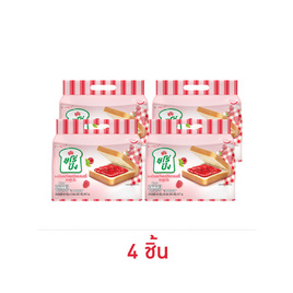 ยูโร่ปัง ขนมปังแซนวิชสอดไส้รสราสเบอร์รี่(6ซอง) 240 กรัม - ยูโร่, ลูกอมและขนมขบเคี้ยวอื่นๆ