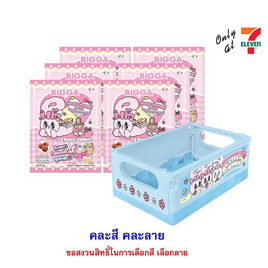 บิ๊กก้า ข้าวโพดอบกรอบรสช็อกโกแลตกล่องพับเอสเธอร์บันนี่ คละลาย 6 กรัม (แพ็ก 6 ชิ้น) - บิ๊กก้า, ขนมขบเคี้ยว
