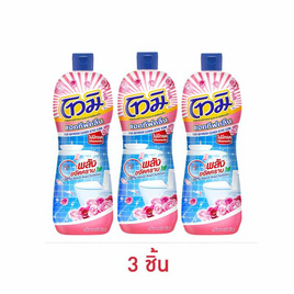โทมิ น้ำยาล้างห้องน้ำ แอคทีฟคลีน กลิ่นชาย์นี่ พิ้งค์  สีชมพู 700 มล. (แพ็ก 3 ชิ้น ) - Tomi