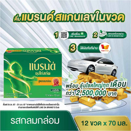 แบรนด์ ซุปไก่สกัด รสกลมกล่อม 70 มล. (แพ็ก 12 ขวด) - Brand's, เครื่องดื่ม/อาหารเสริมเพื่อสุขภาพ