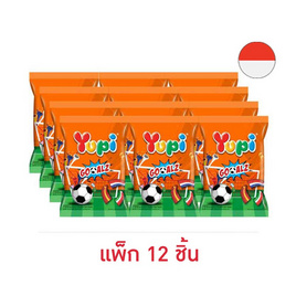 ยูปี้ กัมมี่โกลซ์กลิ่นผลไม้ 70 กรัม (แพ็ก 12 ชิ้น) - ยูปี้