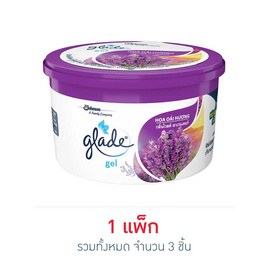 เกลดเจลลาเวนเดอร์ 70 กรัม (แพ็ก 3 ชิ้น) - Glade, ของใช้ภายในบ้าน