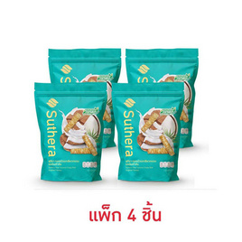 สุธีรา ทองม้วนเกลียวกรอบ รสต้นตำรับ 70 กรัม (แพ็ก 4 ชิ้น) - สุธีรา, ขนมขบเคี้ยว