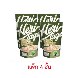 เฮอริเทจ อัลมอนด์อบไม่ใส่เกลือ 70 กรัม (แพ็ก 4 ชิ้น) - เฮอริเทจ, ถั่ว