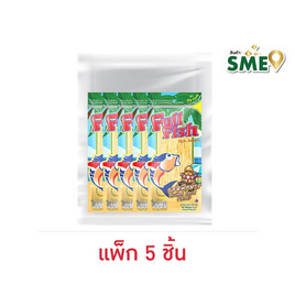 ฟูฟิช ปลาเส้น รสหมึกย่าง 70 กรัม (แพ็ก 5 ชิ้น) - ฟูฟิช, ปลาเส้น&ปลาหมึก