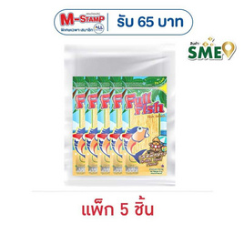ฟูฟิช ปลาเส้น รสหมึกย่าง 70 กรัม (แพ็ก 5 ชิ้น) - ฟูฟิช, ฟูฟิช
