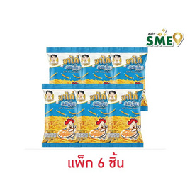 นายจอม ขาไก่รสเค็ม 70 กรัม (แพ็ก 6 ชิ้น) - นายจอม, ขนมขบเคี้ยว และช็อคโกแลต