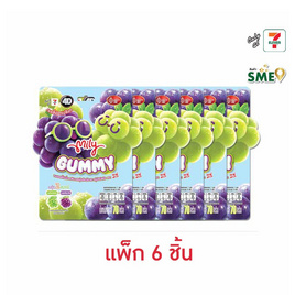 มีลี่ เยลลี่ปอกเปลือกรสองุ่นเคียวโฮ&ไชมัสคัส 70 กรัม (แพ็ก 6 ชิ้น) - Mily, Shop in Shop