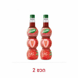เฟรชชี่ ไซรัปผสมเนื้อสตรอเบอร์รี 710 มล. - Freshy