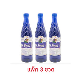 ซันนี่บอย น้ำหวานเข้มข้น กลิ่นบลูเบอร์รี่ 710 มล. (แพ็ก 3 ขวด) - ซันนี่บอย, น้ำตาลและสารให้ความหวาน