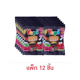 ยูปี้ กัมมี่นีออนเบอร์เกอร์ 72 กรัม (แพ็ก 12 ชิ้น) - ยูปี้