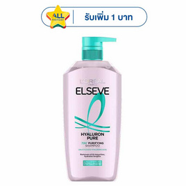 ลอรีอัล ปารีส เอลแซฟ แชมพู ไฮยาลูรอน เพียว 72 เอช เพียวริฟายอิ้ง 400 มล. - Loreal, แชมพูและครีมนวดผม