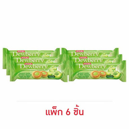 ดิวเบอร์รี่ คุกกี้สอดไส้แยมกลิ่นเมล่อน 72 กรัม (แพ็ก 6 ชิ้น) - ดิวเบอร์รี่, บิสกิต