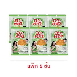 อาหลิว บุกแผ่นปรุงรสซอสงาขาว กลิ่นผักชี 72 กรัม (แพ็ก 6 ชิ้น) - อาหลิว