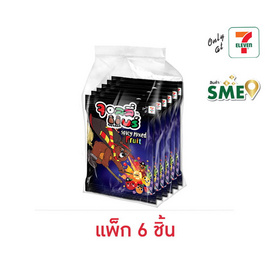 จอลลี่แบร์ เยลลี่มิกซ์ฟรุ๊ตสไปซี่ 72 กรัม (แพ็ก 6 ชิ้น) - จอลลี่แบร์