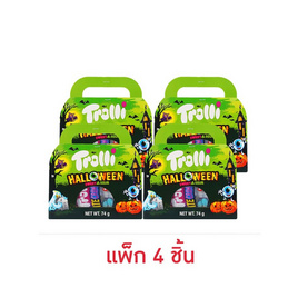 ทรอลลี่ กัมมี่ฮาโลวีนคิดส์แพ็ก 74 กรัม (แพ็ก 4 ชิ้น) - ทรอลลี่, ทรอลลี่