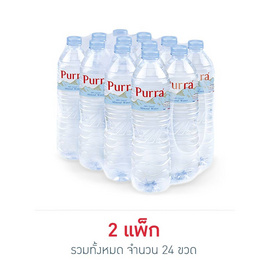 น้ำแร่เพอร์ร่า 750 มล. (แพ็ก 12 ขวด) - Purra, เครื่องดื่ม