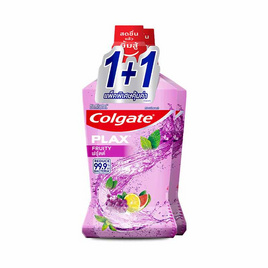 คอลเกต น้ำยาบ้วนปาก ฟรุตตี้ 750 มล. (แพ็กพิเศษ 1+1) - Colgate, ยาสีฟันลบคราบพลักซ์