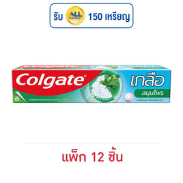 คอลเกต ยาสีฟัน เกลือสมุนไพร 75 กรัม (แพ็ก 12 ชิ้น) - Colgate, สินค้า Colgate