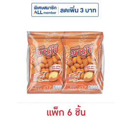 มารูโจ้ ถั่วลิสงอบกรอบรสกุ้ง 75 กรัม (แพ็ก 6 ชิ้น) - มารูโจ้, ขนมขบเคี้ยว และช็อคโกแลต