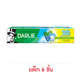 ดาร์ลี่ ยาสีฟัน ดับเบิ้ล แอ็คชั่น เอนนาเมล โพรเทค 75 กรัม (แพ็ก 6 ชิ้น) - Darlie, ผลิตภัณฑ์ดูแลช่องปากและฟัน