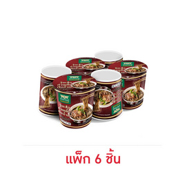 มังกรคู่บิ๊กคัพ วุ้นเส้นก๋วยเตี๋ยวเรือน้ำตก 75กรัม (แพ็ก 6 ถ้วย) - มังกรคู่, สินค้าใหม่เครื่องปรุงและอาหาร