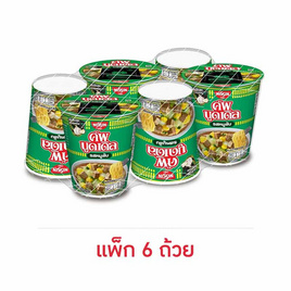 นิสชินคัพนูดเดิล รสหมูสับ 77 กรัม (แพ็ก 6 ถ้วย) - นิสชิน, นิสชิน ราคาพิเศษ