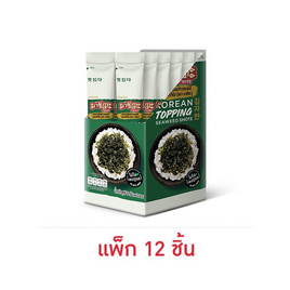 มาชิตะ สาหร่ายโรยข้าวชอตส์ รสออริจินัล 7 กรัม (แพ็ก 12 ชิ้น) - มาชิตะ