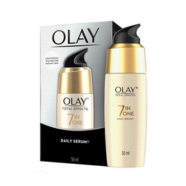 โอเลย์ โททัล เอฟเฟ็คส์ 7อิน1 เดลี่ ซีรั่ม 50 มล. - Olay, ดูแลลบเลือนริ้วรอย