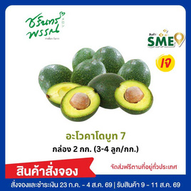 ไร่ชรินทร์พรรณ อะโวคาโด สายพันธุ์บูท 7 (3-4 ลูก/กก.) กล่อง 2 กิโลกรัม - ไร่ชรินทร์พรรณ, คัดสรรความสดใหม่ มอบแด่คุณแม่
