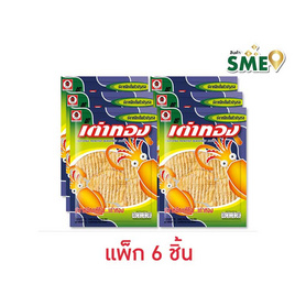 เต่าทอง ปลาหมึกเต็มตัว 7 กรัม (แพ็ก 6 ชิ้น) - เต่าทอง, ปลาเส้น&ปลาหมึก