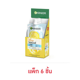 การ์นิเย่ ไบรท์ คอมพลีท วิตามินซี วอเตอร์-เจล 7 มล. (แพ็ก 6 ชิ้น) - Garnier, เพื่อผิวขาวกระจ่างใส