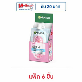 การ์นิเย่ ซากุระ โกลว์ เซราไมด์ วอเตอร์-เจล 7 มล. (แพ็ก 6 ชิ้น) - Garnier, เพื่อผิวขาวกระจ่างใส