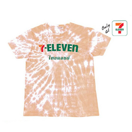 เสื้อมัดย้อม 7-Eleven Collection สีส้ม - No Brands, เสื้อผ้าและเครื่องประดับ
