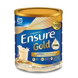 นมผงเอนชัวร์ โกลด์ กลิ่นวานิลลา 800 กรัม - Ensure, ผลิตภัณฑ์สำหรับผู้สูงอายุ