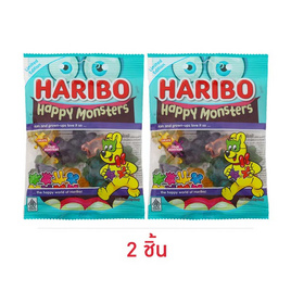 ฮาริโบ้ กัมมี่แฮปปี้มอนสเตอร์คละรส 80 กรัม - Haribo, ขนมขบเคี้ยว และช็อคโกแลต