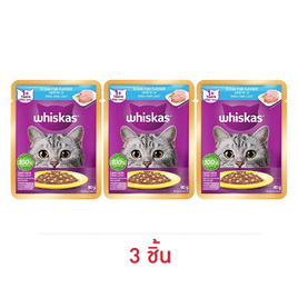 วิสกัส อาหารแมว ชนิดเปียก สูตรแมวโต รสปลาทะเล 80 ก. - วิสกัส, วิสกัส