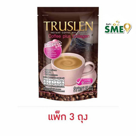 ทรูสเลนคอฟฟี่พลัส คอลลาเจน 80 กรัม (16 กรัม x 5 ซอง) แพ็ก 3 ถุง - Truslen, ซูเปอร์มาร์เก็ต