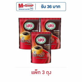 ซุปเปอร์ กาแฟ คลาสสิค ถุง 80 กรัม (แพ็ก 3 ถุง) - ซุปเปอร์กาแฟ, ซุปเปอร์กาแฟ