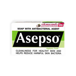 อาเซปโซ สบู่ก้อน ไฮจินิคเฟรช (เขียว) 80 กรัม (แพ็ก 4 ก้อน) - Asepso, Asepso