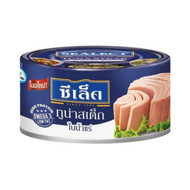 ซีเล็ค ทูน่าสเต็กในน้ำแร่ 80 กรัม (แพ็ก 6 ชิ้น) - Sealect, อาหารกระป๋อง