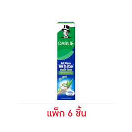 ดาร์ลี่ ยาสีฟัน ออลล์ ชายนี่ ไวท์ เบคกิ้ง โซดา-อโล เฟรช 80 กรัม (แพ็ก 6 ชิ้น) - Darlie, ผลิตภัณฑ์ดูแลช่องปากและฟัน