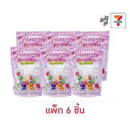 มิวจิค กัมมี่คิวบ์มิกซ์เฟลเวอร์ 80 กรัม (แพ็ก 6 ชิ้น) - มิวจิค