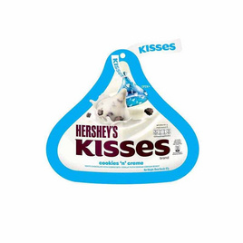 เฮอร์ชีส์คิสเซส ช็อกโกแลตคุกกี้แอนด์ครีม 82 กรัม - เฮอร์ชีส์, Hershey's