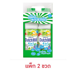 ดัชมิลล์โยเกิร์ตพร้อมดื่ม 830 มล. แพ็ก 2 รสผลไม้รวม - Dutchmill, นมเปรี้ยว